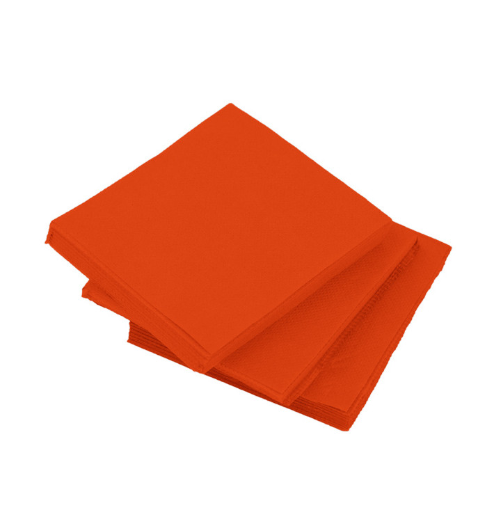 Guardanapos Papel Microdot Vermelho 20x20cm (2400 Uds)