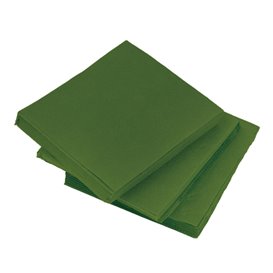 Guardanapos Papel Microdot Verde 20x20cm (2400 Uds)