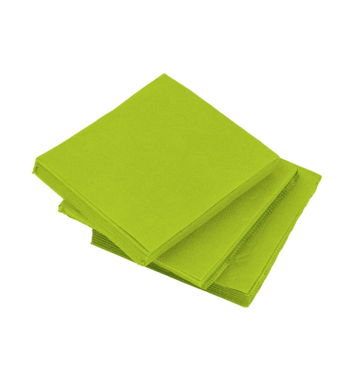 Guardanapos Papel Microdot Pistache 20x20cm (100 Uds) Guardanapos Papel Microdot Pistache 20x20cm (100 Uds)