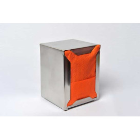 Guardanapos de Papel Miniservis Laranja 17x17cm (160 Uds)