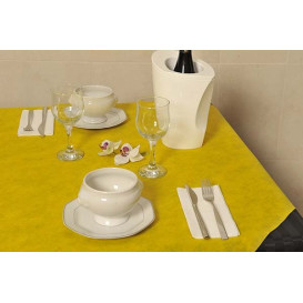 Toalha Não Tecido Amarelo 120x120cm (150 Uds)