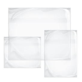 Envelopes Auto-Adesivos Transparente 330x235mm (250 Uds)