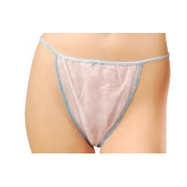 Tanga em TNT de PP Senhora Grande Branco (100 Uds)