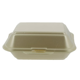 Embalagem Foam LunchBox Champahne 185x155x70mm (125 Uds)