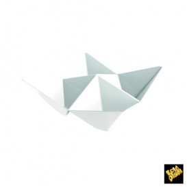 Copo Degustação Origami PS Branco 103x103mm (25 Uds)