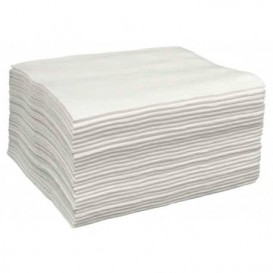 Toalha Spunlace Manicura Pedicura Branco 30x40cm 50g/m² (100 Uds) 