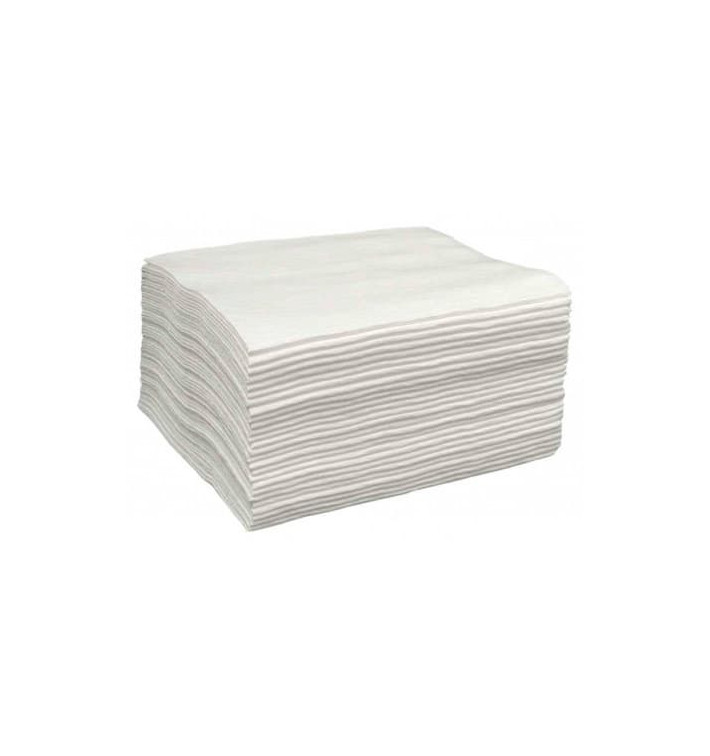 Toalha Spunlace Cabaleireiros Branco 40x80cm 50g/m² (25 Uds) Toalha Spunlace Cabaleireiros Branco 40x80cm 50g/m² (25 Uds)