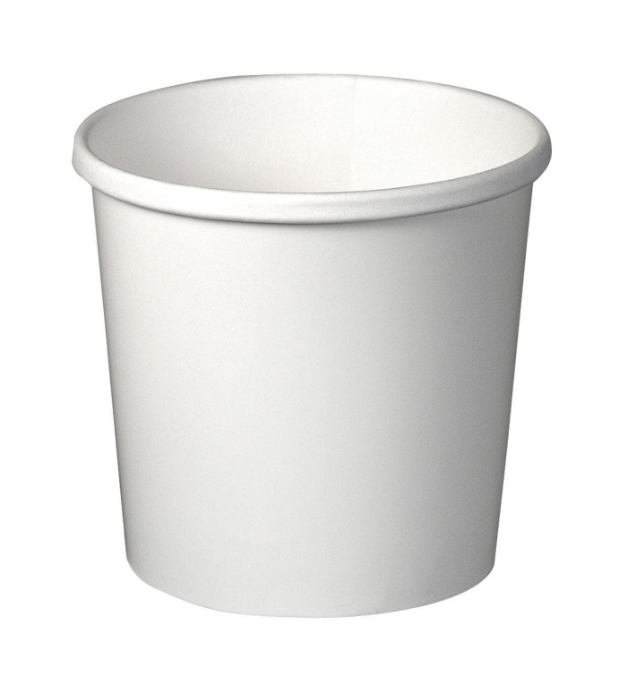 Taça de Cartão Branco 12Oz/355ml 9,1cm (25 Uds) Taça de Cartão Branco 12Oz/355ml 9,1cm (25 Uds)