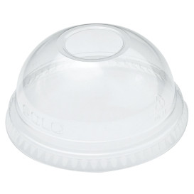 Tampa Cúpula Perfurada PET Cristal Ø7,8cm (1000 Uds)