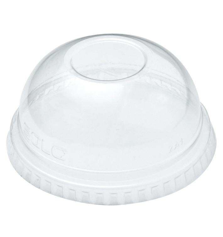 Tampa Cúpula Fechada PET Cristal Ø7,3cm (2500 Uds)