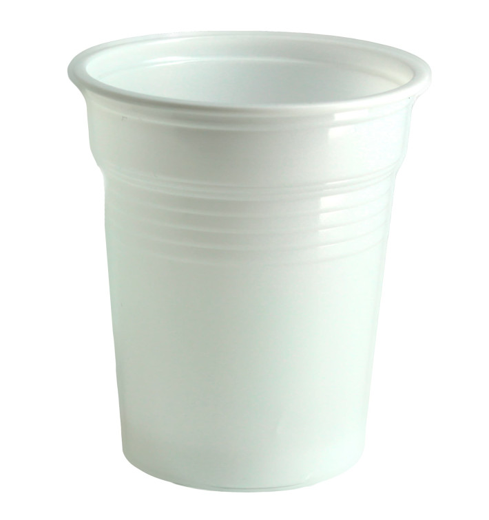 Copo de Plastico PS Branco 100ml Ø5,7cm (4800 Unidades) Copo de Plastico PS Branco 100ml Ø5,7cm (4800 Unidades)