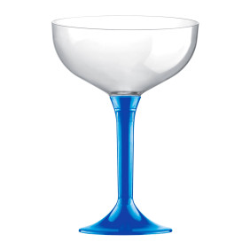 Copo PS Flute Champanhe Azul Mediterraneo 200ml 2P (200 Uds)