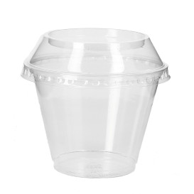 Copo Plastico PET Cristal Solo® 9Oz/266ml Ø9,2cm (1000 Uds)