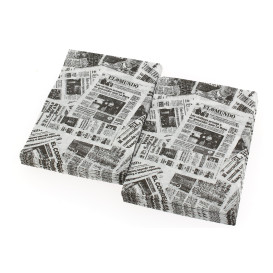 Guardanapos de Papel Miniservis "Imprensa" 17x17cm (6000 Uds)