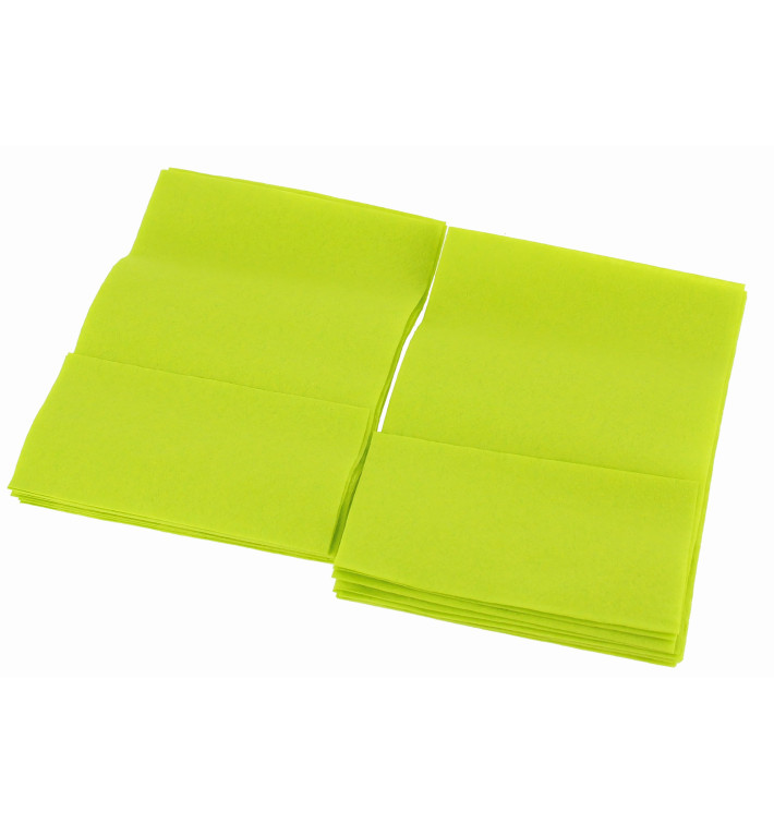 Guardanapos de Papel Miniservis Pistache 17x17cm (160 Uds)