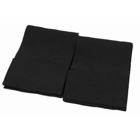 Guardanapos de Papel Miniservis Preto 17x17cm (4800 Uds)