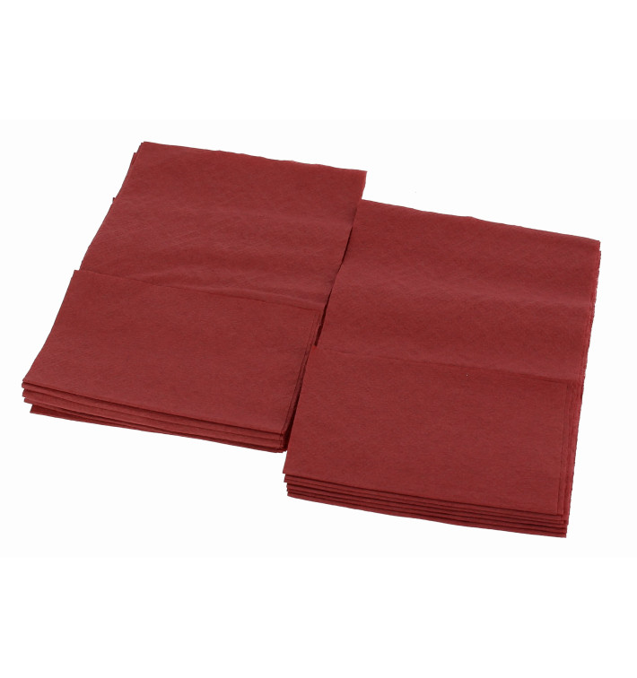 Guardanapos de Papel Miniservis Bordeaux 17x17cm (160 Uds) Guardanapos de Papel Miniservis Bordeaux 17x17cm (160 Uds)