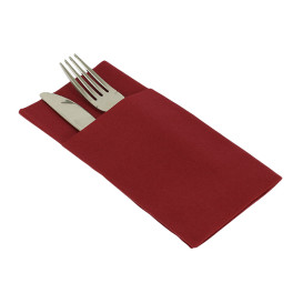 Guardanapos Kanguro Airlaid Vermelho 40x40cm (30 Uds)