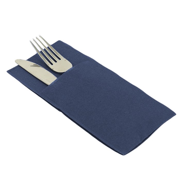 Guardanapos Kanguro Airlaid Azul 40x40cm (30 Uds) Guardanapos Kanguro Airlaid Azul 40x40cm (30 Uds)