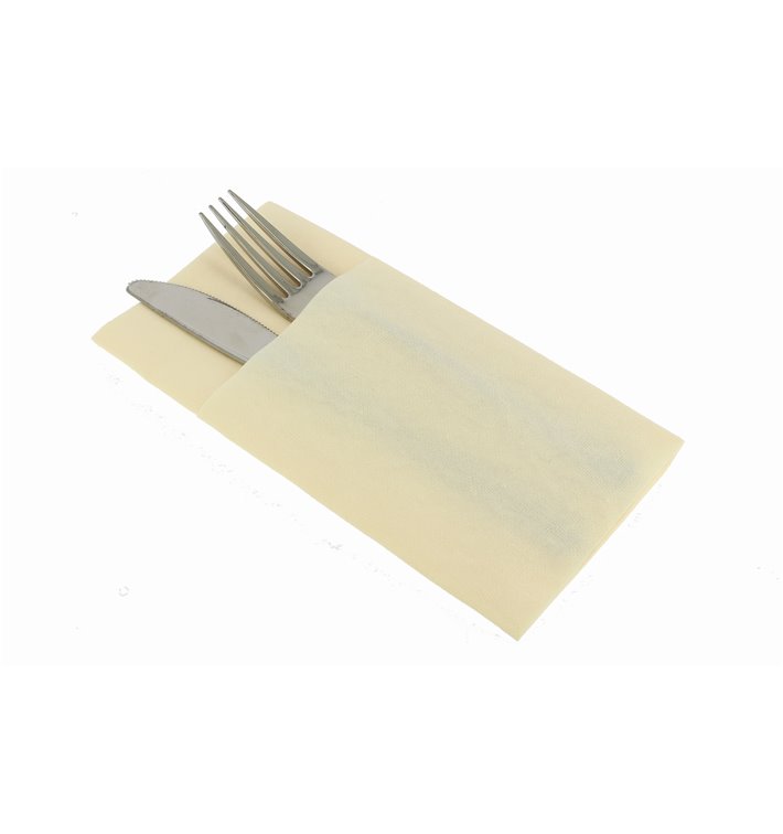 Guardanapos Kanguro Airlaid Creme 40x40cm (480 Uds) Guardanapos Kanguro Airlaid Creme 40x40cm (480 Uds)