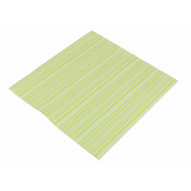 Guardanapos Airlaid "Basic" Pistache 40x40cm (50 Uds)