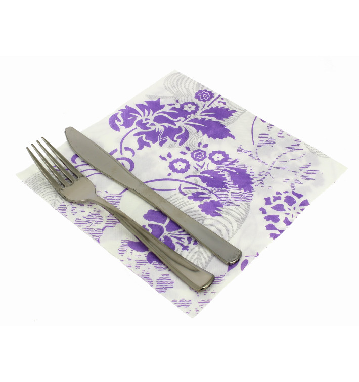 Guardanapos Airlaid "Jardim" 40x40cm (50 Uds) Guardanapos Airlaid "Jardim" 40x40cm (50 Uds)