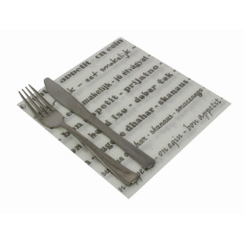 Guardanapos Airlaid "Bom Apetite" 40x40cm (50 Uds)