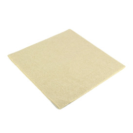 Guardanapos Airlaid Creme 40x40cm (600 Uds)