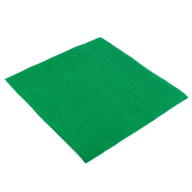 Guardanapos Airlaid Verde 40x40cm (50 Uds)