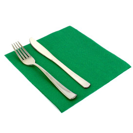 Guardanapos Airlaid Verde 40x40cm (50 Uds)