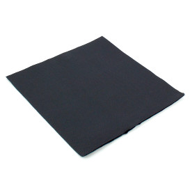 Guardanapos Papel Preto 2F Ponta-Ponta 33x33cm (1350 Uds)