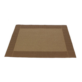 Toalhete Papel Mesa 30x40cm Kraft "Houndstooth" 50g (500 Uds)