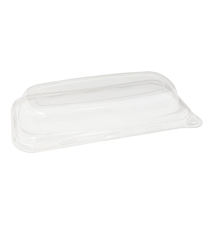 Tampa PET para Embalagem Cana-de-açúcar 20x10x3cm (50 Uds) Tampa PET para Embalagem Cana-de-açúcar 20x10x3cm (50 Uds)