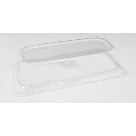 Tampa PET para Embalagem Cana-de-açúcar 24x11x5cm (50 Uds)