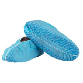 Cobre Sapatos em TST Antiderrapagem Azul (1000 Uds)