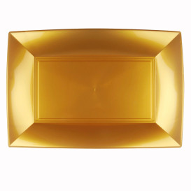 Bandeja de Plastico Ouro Nice PP 345x230mm (6 Uds)