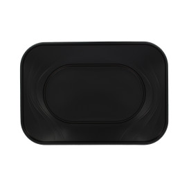 Bandeja Plastico PP "X-Table" Preto 330x230mm (2 Unidades)