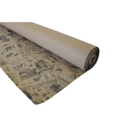 Toalha Papel Rolo "Imprensa" Kraft 1,2x100m 37g (6 Ud)