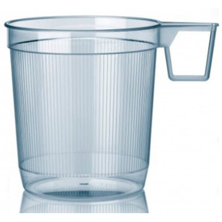 Copo Plástico Rígido Transparente 250ml (40 Uds)