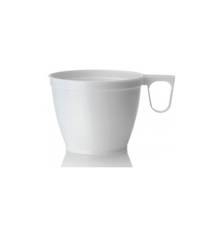Chavena Plastico 180ml Branco (1.000 Uds) Chavena Plastico 180ml Branco (1.000 Uds)