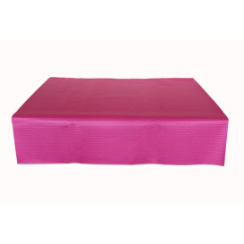 Toalha Papel Cortado Mesa Fúcsia 1x1 Metro 40g (400 Uds)
