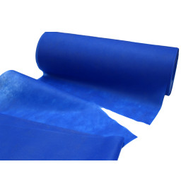 Toalha em Rolo Não Tecido Pré cortado Azul Royal 0,4x48m 50g (6 Ud)