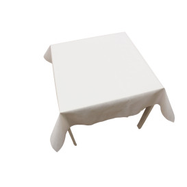 Toalha Não Tecido Branco 120x120cm (150 Uds)