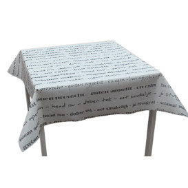 Toalha Não Tecido "Bom Proveito" 120x120cm (150 Uds)