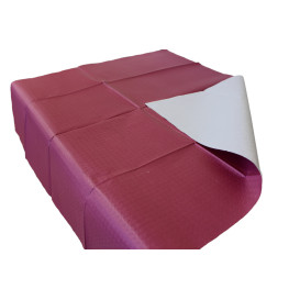 Toalha Papel Cortado Mesa Bordeaux 100x100m 40g(400Uds)