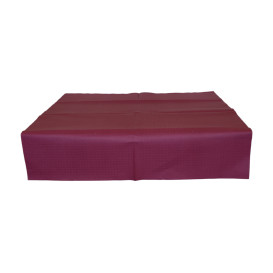 Toalha Papel Cortado Mesa Bordeaux 100x100m 40g(400Uds)