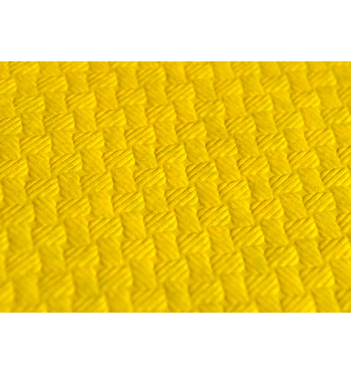 Toalha Papel Cortado Mesa Amarelo 1x1 Metro 40g (400 Uds) Toalha Papel Cortado Mesa Amarelo 1x1 Metro 40g (400 Uds)