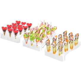 Cone Slice 55ml con Stand 180x260 mm (20 Kits)