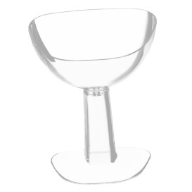 Copo de Plástico Degustação Viva Transp. 55ml (12 Uds)