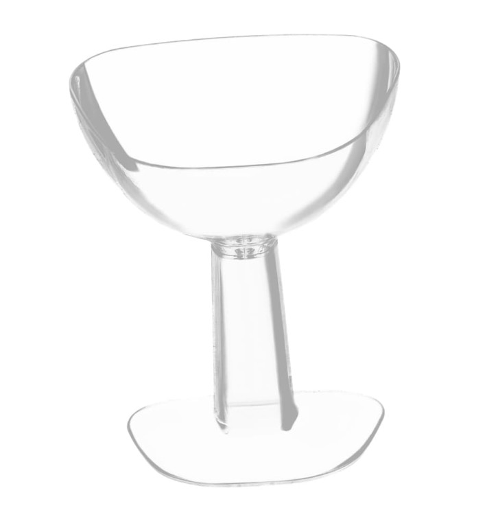 Copo de Plástico Degustação Viva Transp. 55ml (12 Uds)